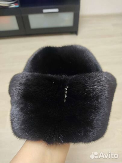 Шапка норковая женская