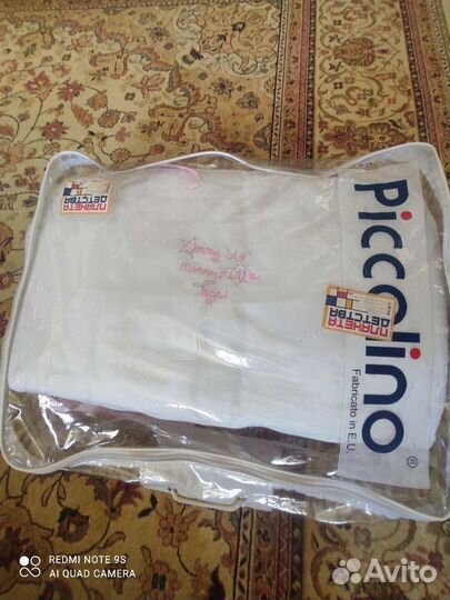 Бортики в кроватку Piccolino новые