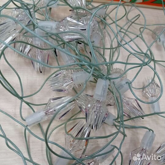 Ёлочная электрогирлянда Салют СССР (сзр)