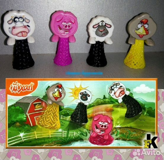 Коллекция игрушек из киндера