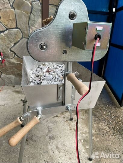 Мангал автоматический угольный