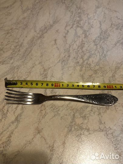 Мельхиоровый набор вилок,ссср