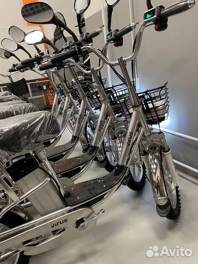 Электровелосипед Virus Plus 60v 13ah (колхозник)