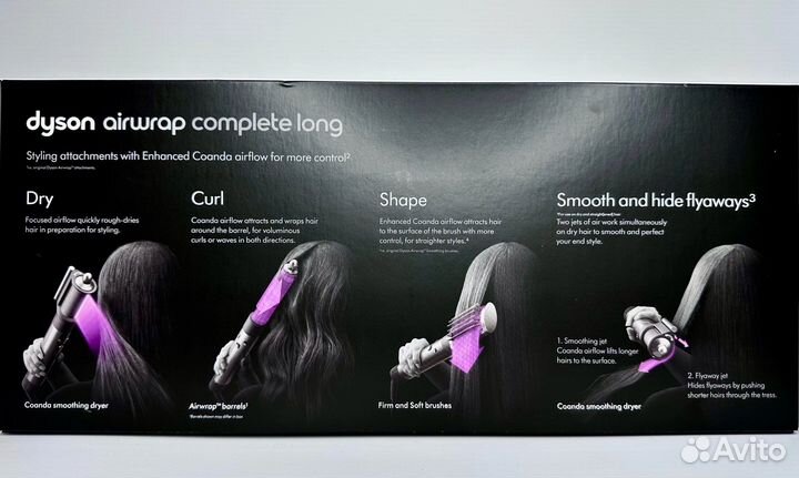 Стайлер dyson airwrap complete long