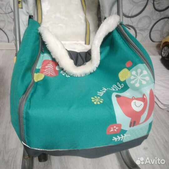 Детские санки коляска бу