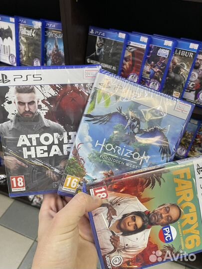 Игры для PlayStation 4 5 диски
