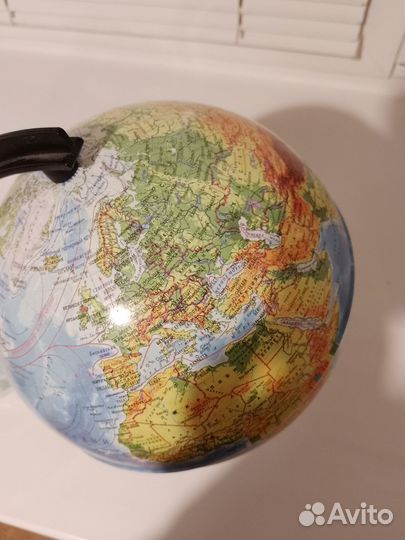 Глобус карта