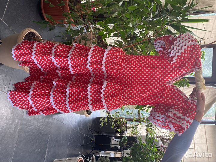 Платье для девочки испанское национальное