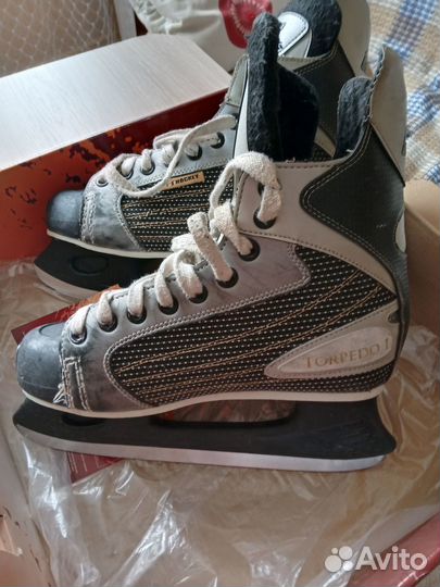Продам коньки б/у, размер 41