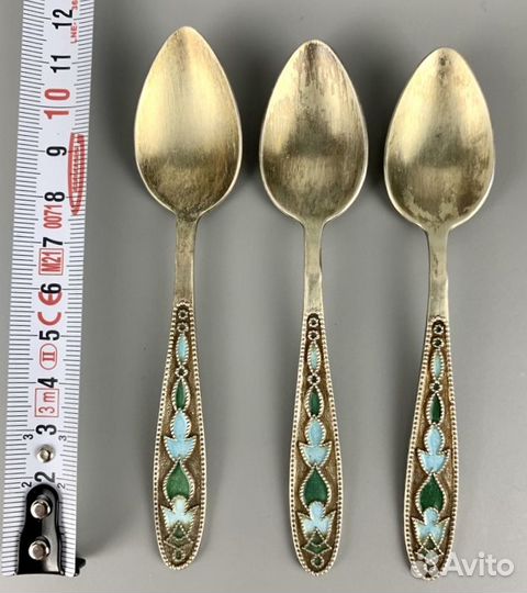 Серебряные ложки СССР 8 шт