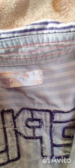 Рубашка для мальчика 122