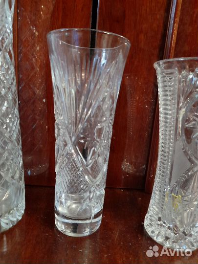 Ваза СССР хрусталь