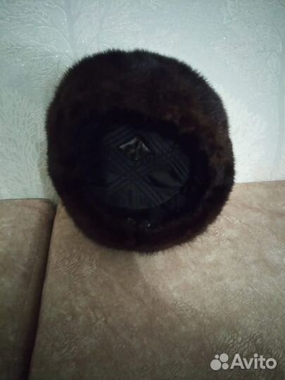 Шапка норковая обманка