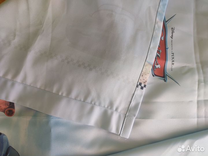 Штора детская Тачки