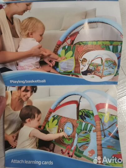 Развивающий коврик tiny love