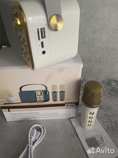 Блютуз колонка караоке YS-103