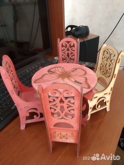 Кукольная мебель - кресла