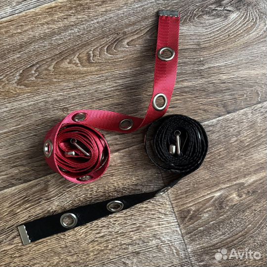 Ремни с люверсами
