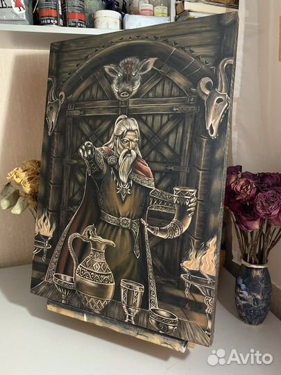 Картины маслом, акрилом