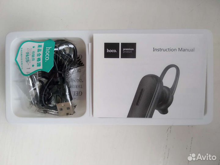 Bluetooth гарнитура Hoco E36, black