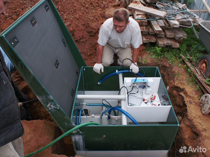 Септик био Аквабокс 7 дренажный