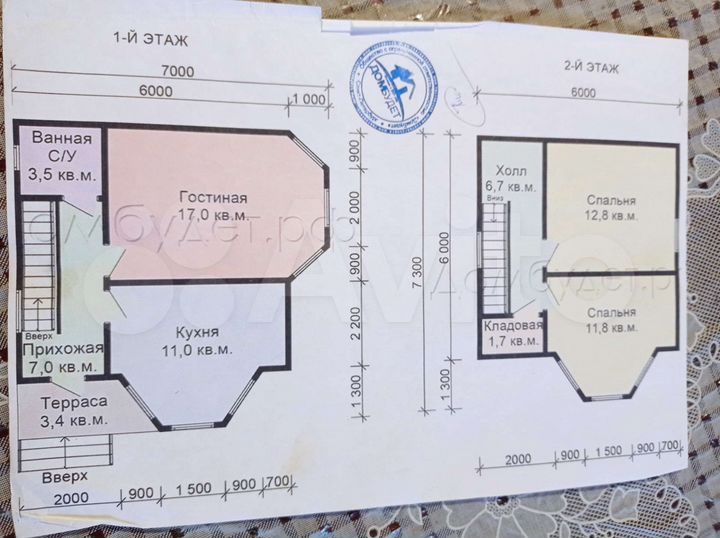 Дом 78 м² на участке 6 сот.