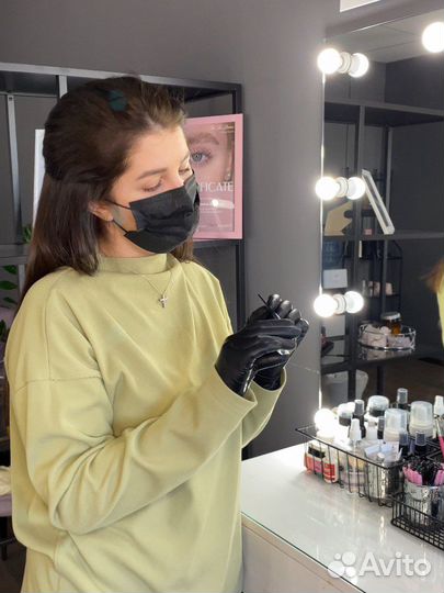 Оформление бровей