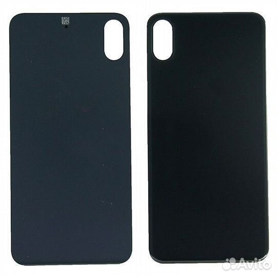 Задняя крышка для iPhone Xs (серый) класс AAA