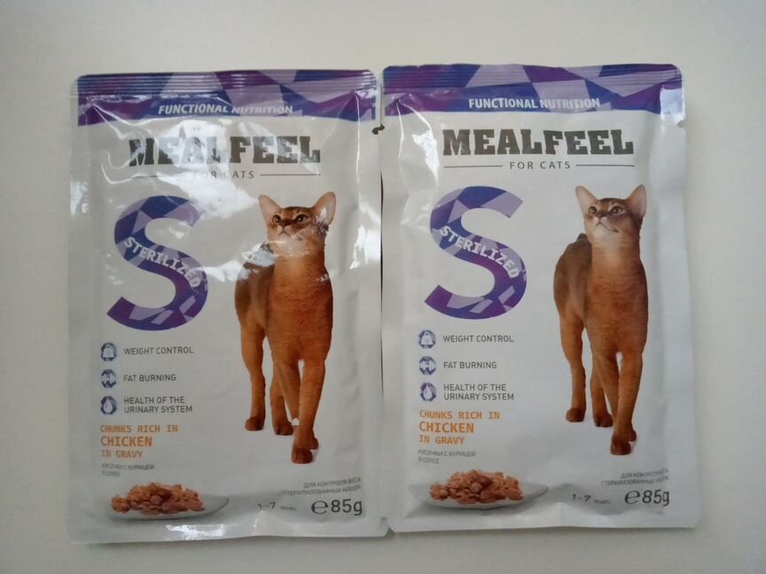 Влажный корм для кошек mealfeel