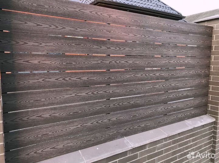 Заборная доска дпк