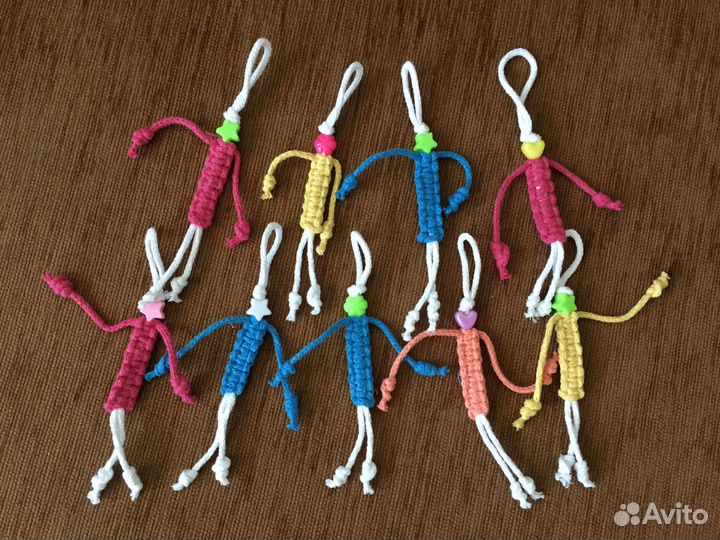 Брелочки макраме