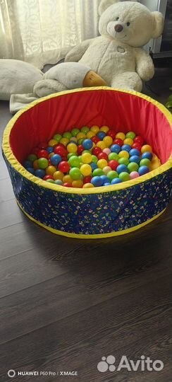 Сухой бассейн с шариками бу