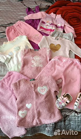 Пакет вещей теплых 74- 80