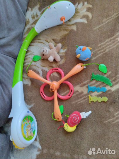 Мобиль на кроватку с проектором