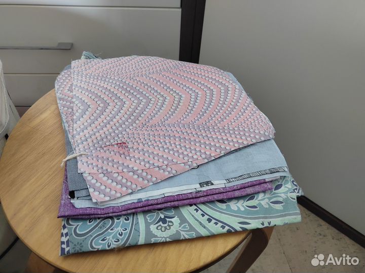 Лоскуты для рукоделия хлопок