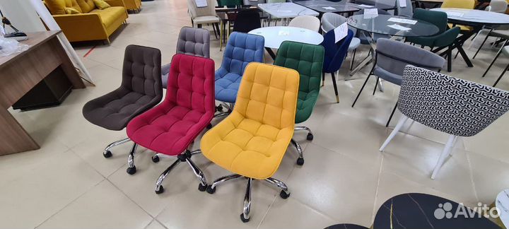 Стул компьютерный велюр