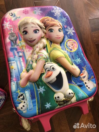 Чемодан на колесах детский