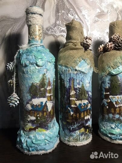 Декоративная бутылка