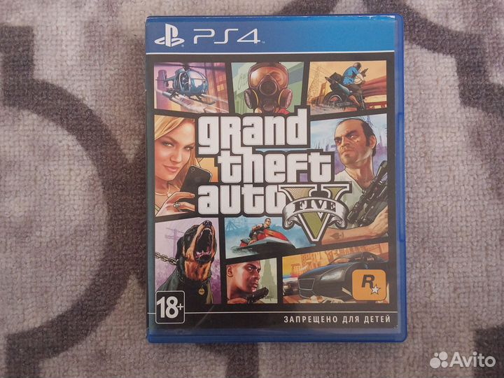 GTA 5 на Sony playstation 4