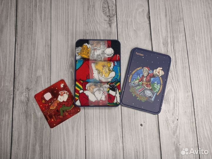 Носки мужские новогодние набор 3 пары