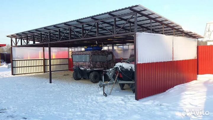 Навес для сельхозтехники