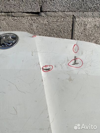 Капот Skoda Kodiaq