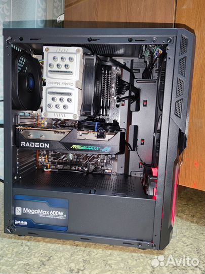 Игровой пк intel i7/Rx 6600xt/ssd nvme