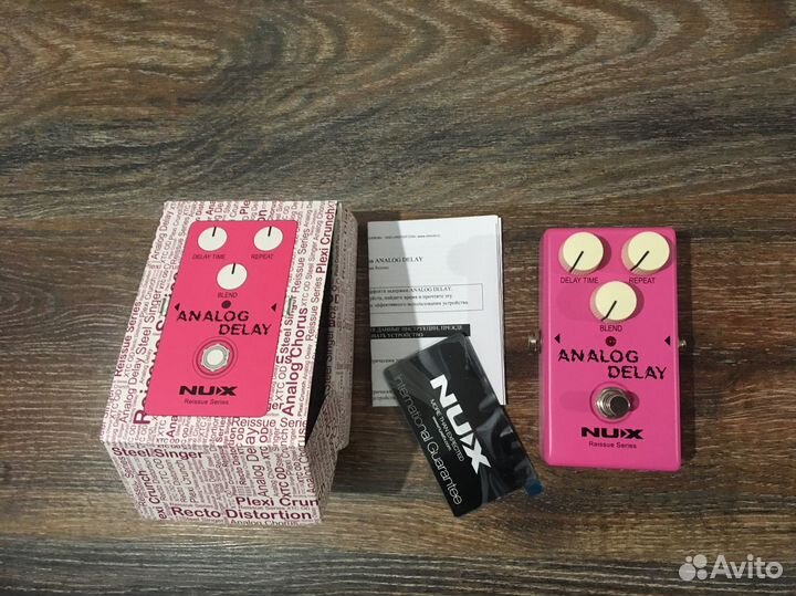 Гитарная педаль NUX Analog Delay