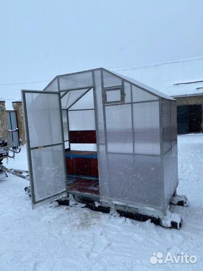 Сани для снегохода зимней рыбалки