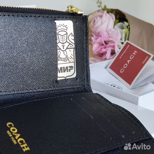 Кошелёк женский coach (black edition)