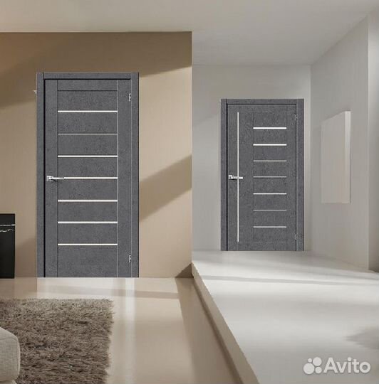 Межкомнатные двери в стиле Хай-Тек