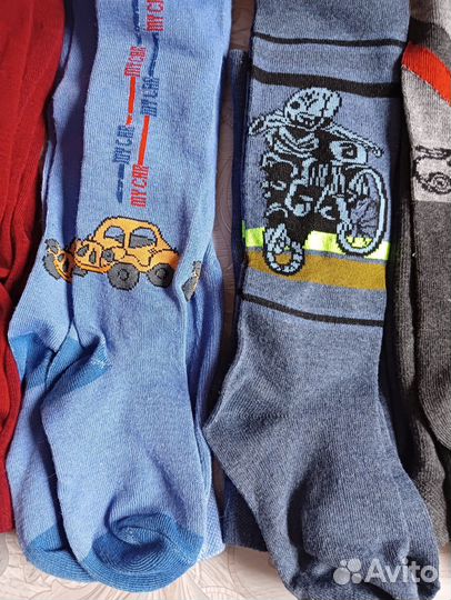 Колготки детские для мальчиков 116-128