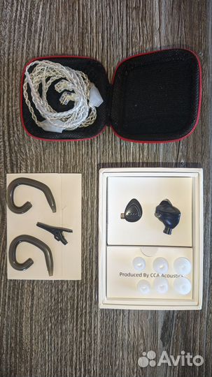 Наушники CCA CKX 1DD + 6BA внутриканальные