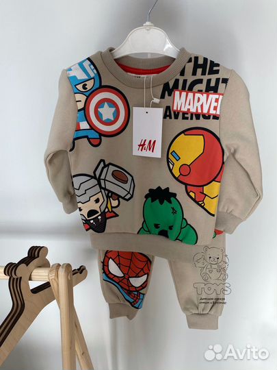 Марвел костюм для мальчика 92 98 104 110 116